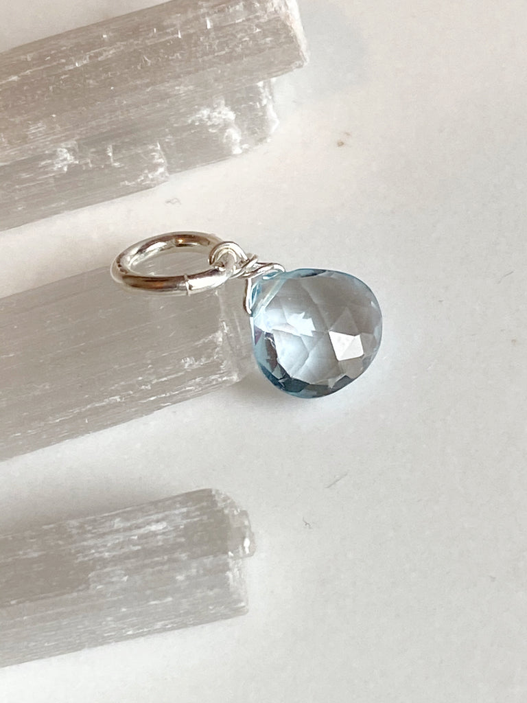 Blue Topaz hotsell Charm