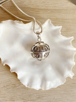 Sterling Silver Heart Harmony Ball