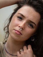 Ayala Clip on Septum Ring - silver