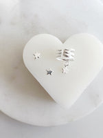 Tiny Stars Studs and Ear Cuff Set