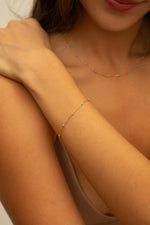 Celestial Blue Satellite Bracelet