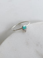 Crowned Turquoise Ring