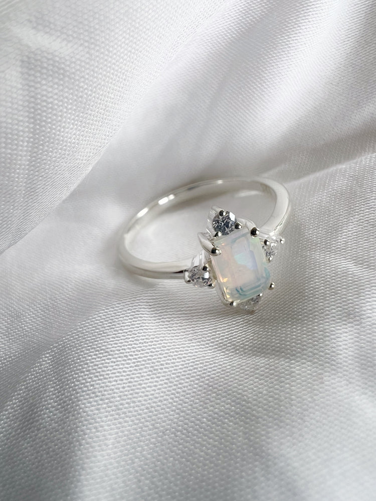 Opal Radiance Ring
