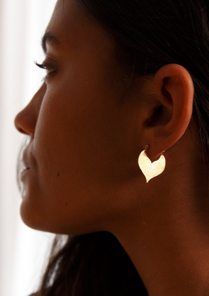 Lotus Leaf Earrings