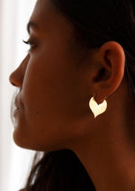 Lotus Leaf Earrings