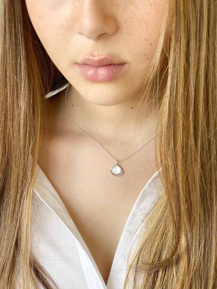 Mother of Pearl Rosie Necklace