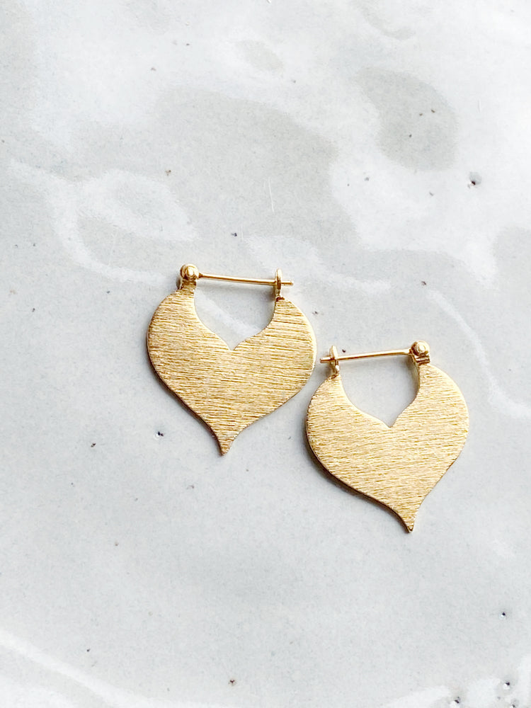 Lotus Leaf Earrings