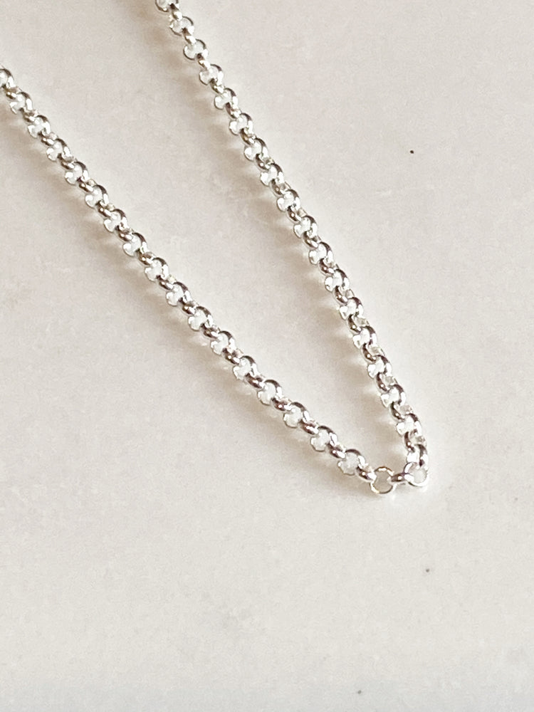 Sterling Silver Fine Belcher Necklace - various lengths