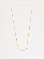 Gold Vermeil Satellite Chain Necklace 20 inch