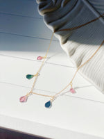 Tourmaline Charm Necklace